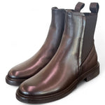 Stivaletto beatles pelle testa di moro Mjus<BR/> 