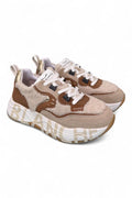 Sneaker Donna Club 105 beige teddy Voile Blanche