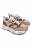 Sneaker Donna Club 105 beige teddy Voile Blanche