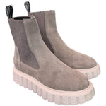 Beatles Grenelle Voile Blanche suede grigio 