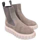 Beatles Grenelle Voile Blanche suede grigio 