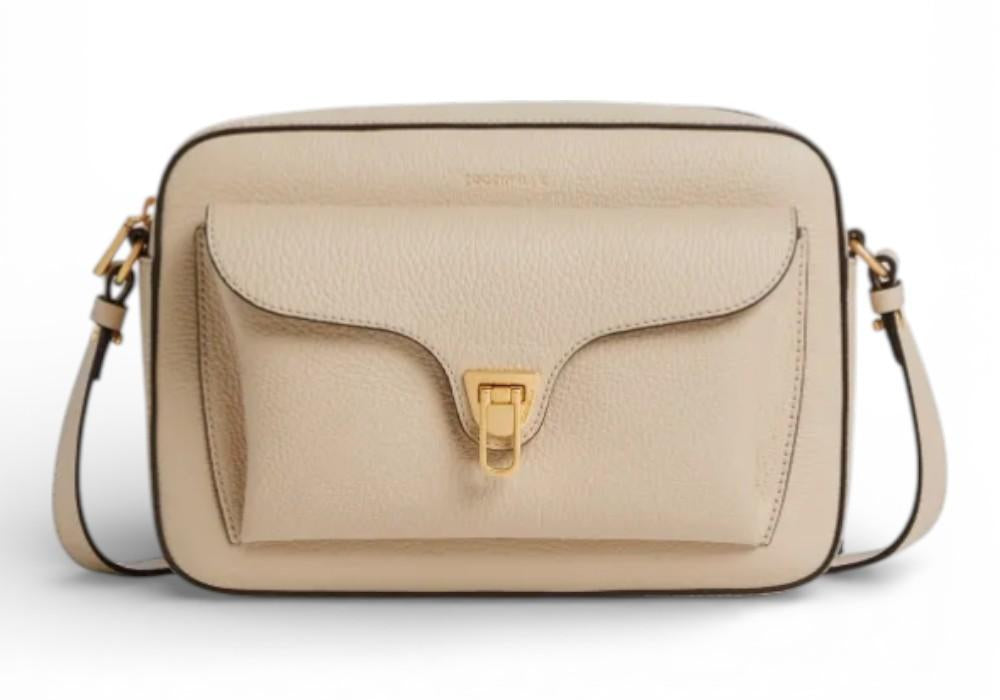 Borsa Beat Soft Coccinelle camera case grande sand 