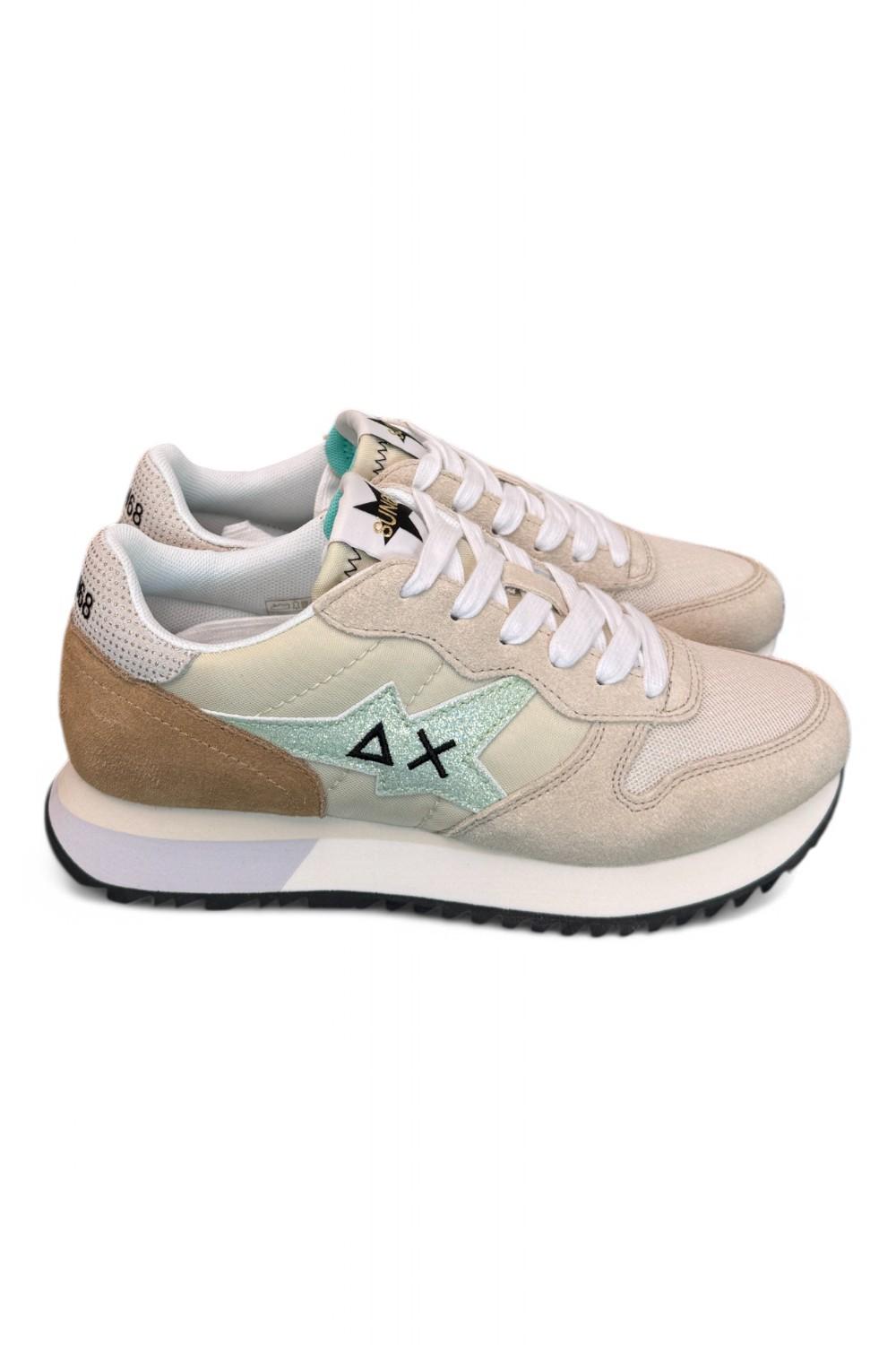 Sneaker donna SUN 68 STARGIRL beige 