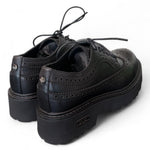 Scarpa francesina imperiale nera  Slash Cult 