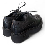 Scarpa francesina imperiale nera  Slash Cult 
