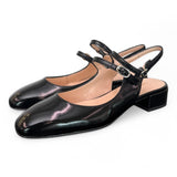 Slingback cinturini T30 nero Les Autres<BR/> 