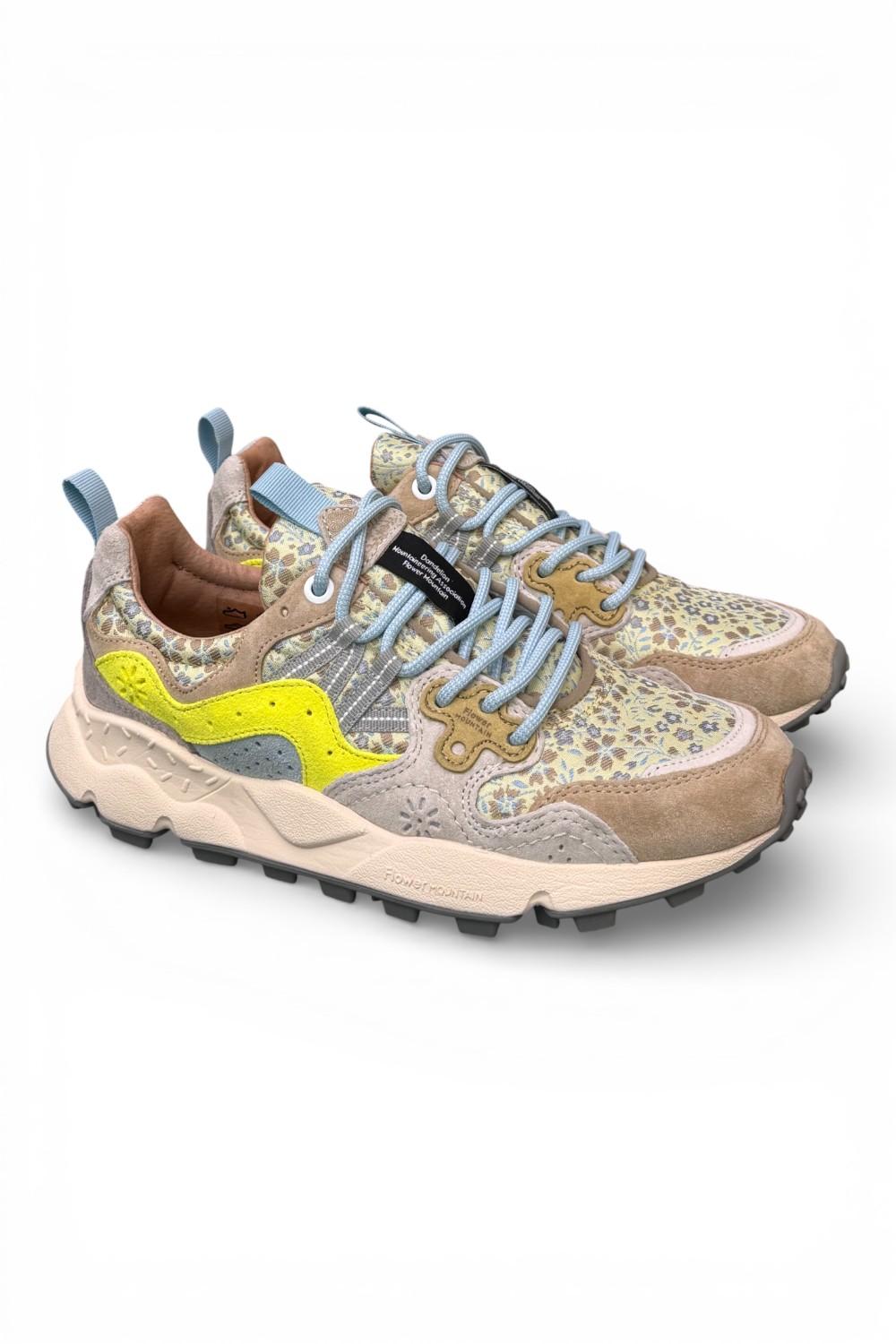 Sneaker donna Yamano 3 2E01 multi fiori Flower Mountain 