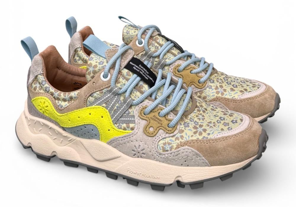 Sneaker donna Yamano 3 2E01 multi fiori Flower Mountain 