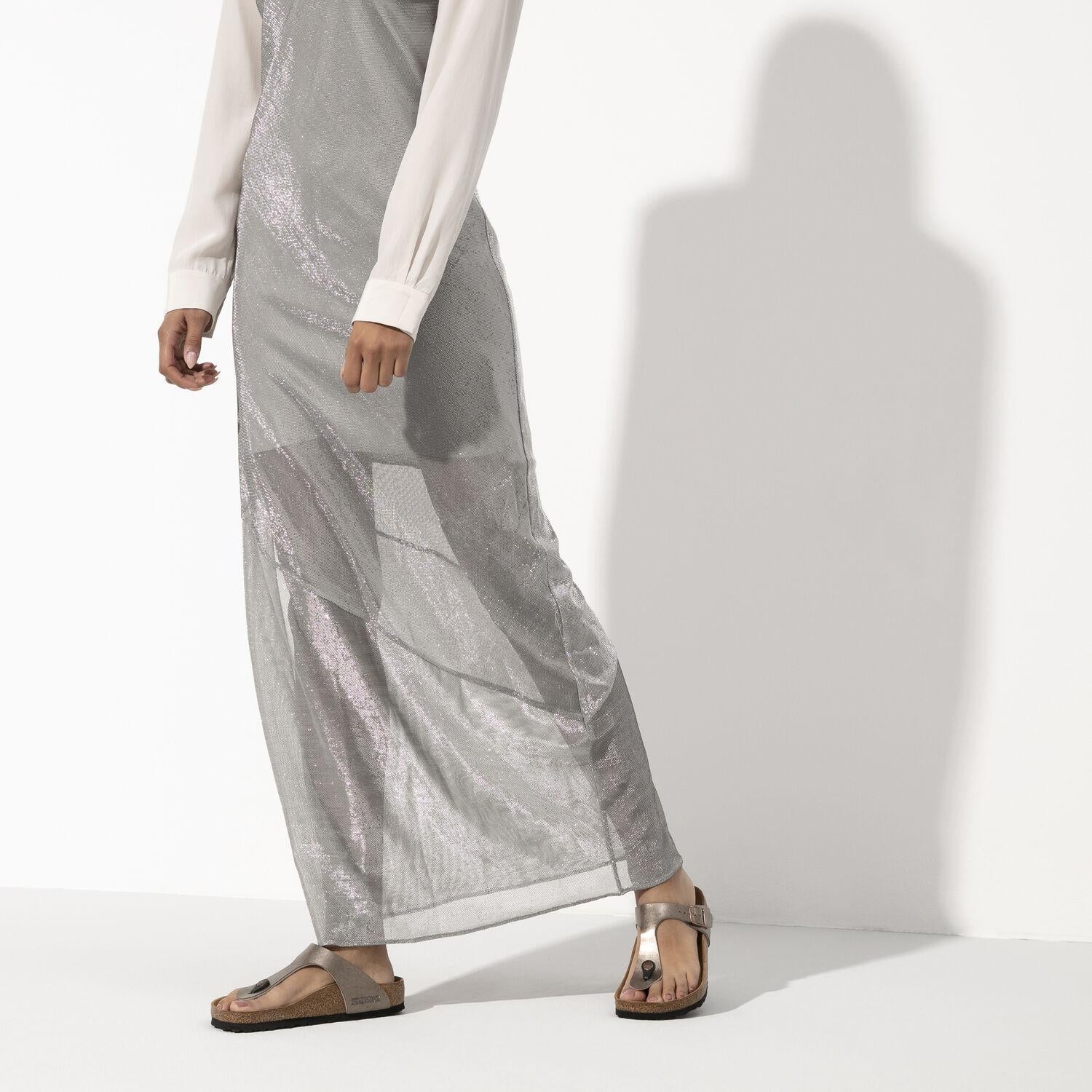Ciabatta infradito Gizeh bronzo birko flor Birkenstock 
