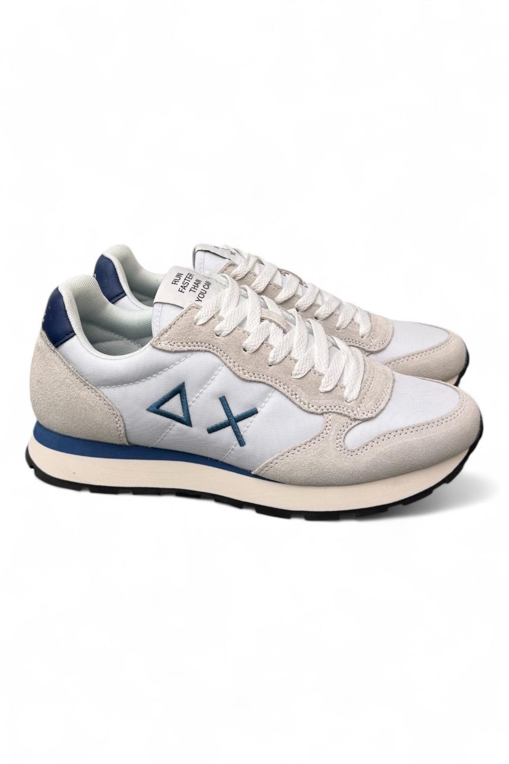 Sneaker uomo SUN 68 TOM basic bianco<BR/> 