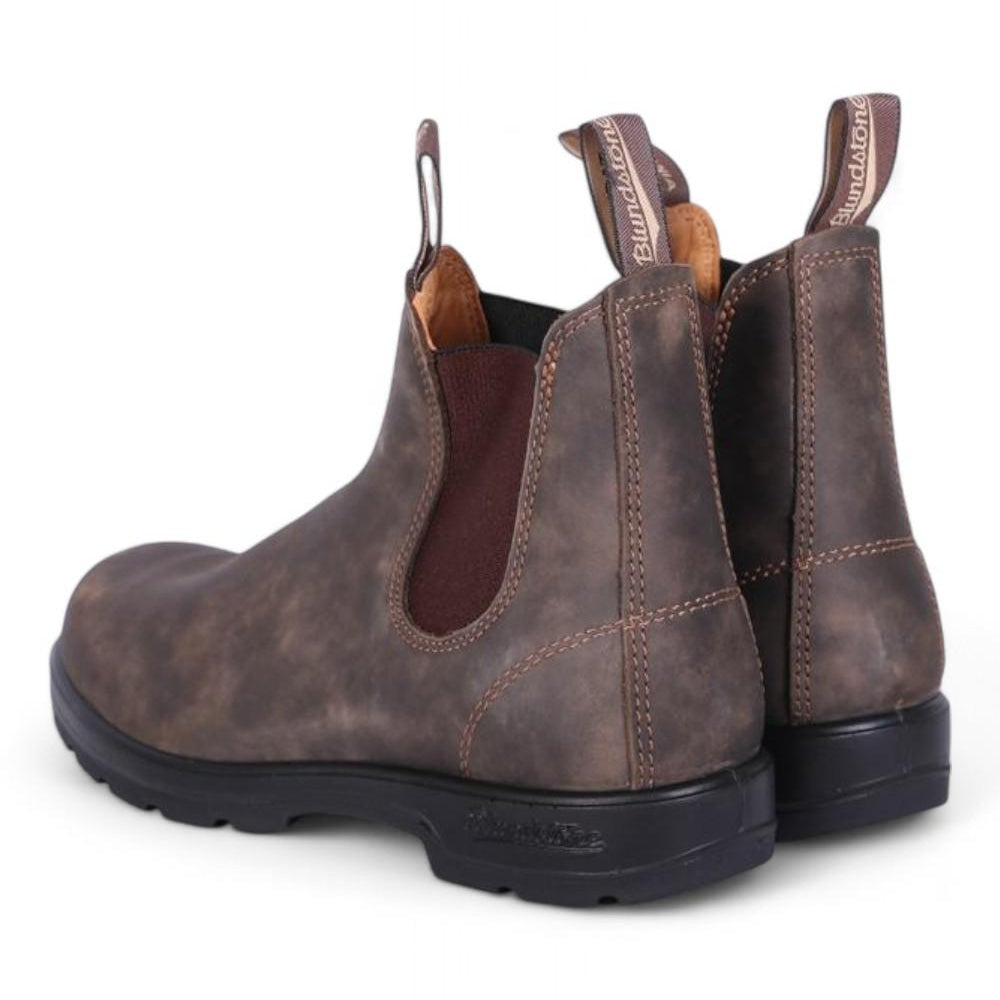 Stivaletto beatles Blundstone marrone ingrassato 