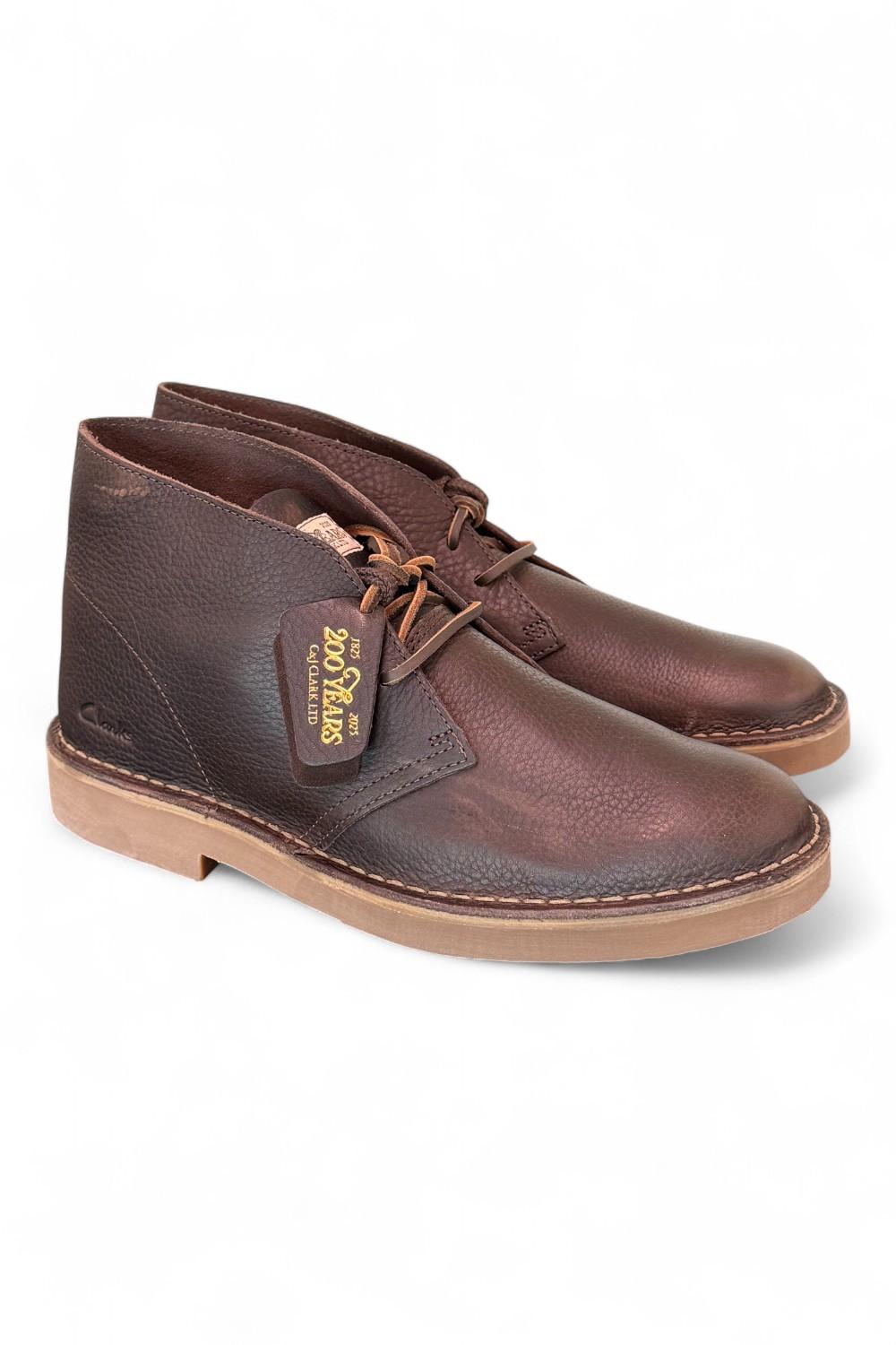 Desert Boot Evo pelle testa di moro Clarks 