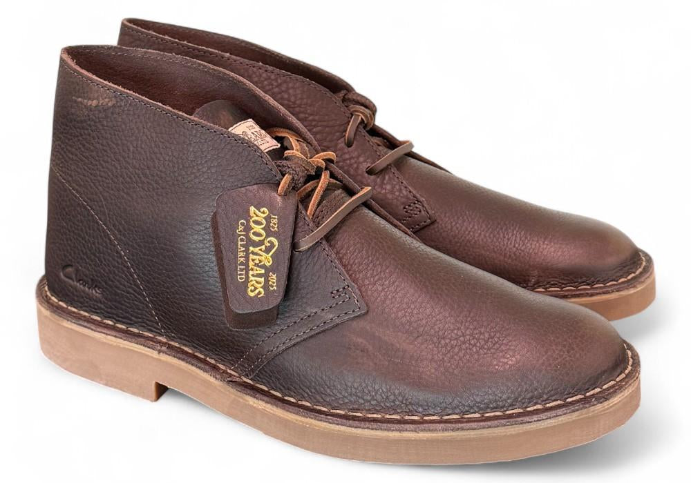 Desert Boot Evo pelle testa di moro Clarks 