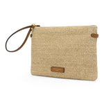 Borsa pochette Hermy rafia Gianni Chiarini<BR/> 