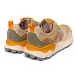 Sneaker uomo Yamano 3 1G15 beige yellow Flower Mountain 