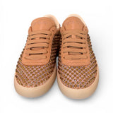 Sneaker smart strass brown Back70 