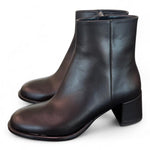 Stivaletto nappa nera T50 grosso Bianca Di<BR/> 
