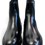 Beatles pelle nera suola Mjus<BR/> 