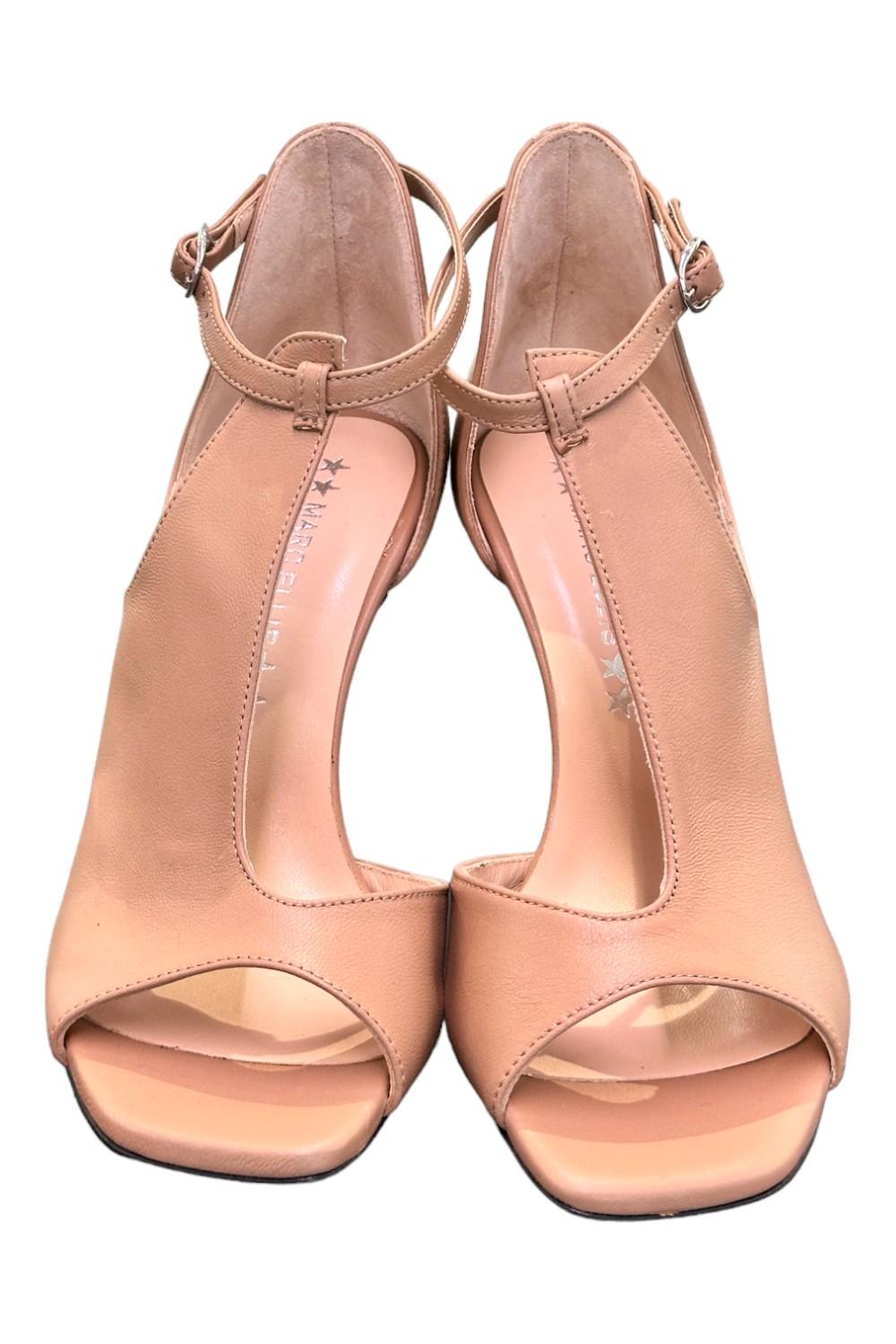 Decolté semiaperto open pelle nude Marc Ellis<BR/> 