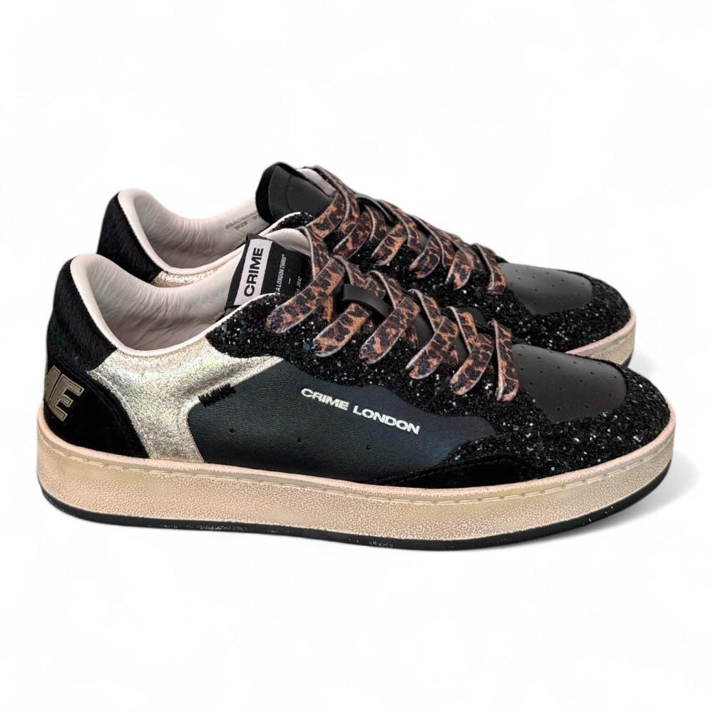 Sneaker donna Crime London Chelsea Gold Touch 