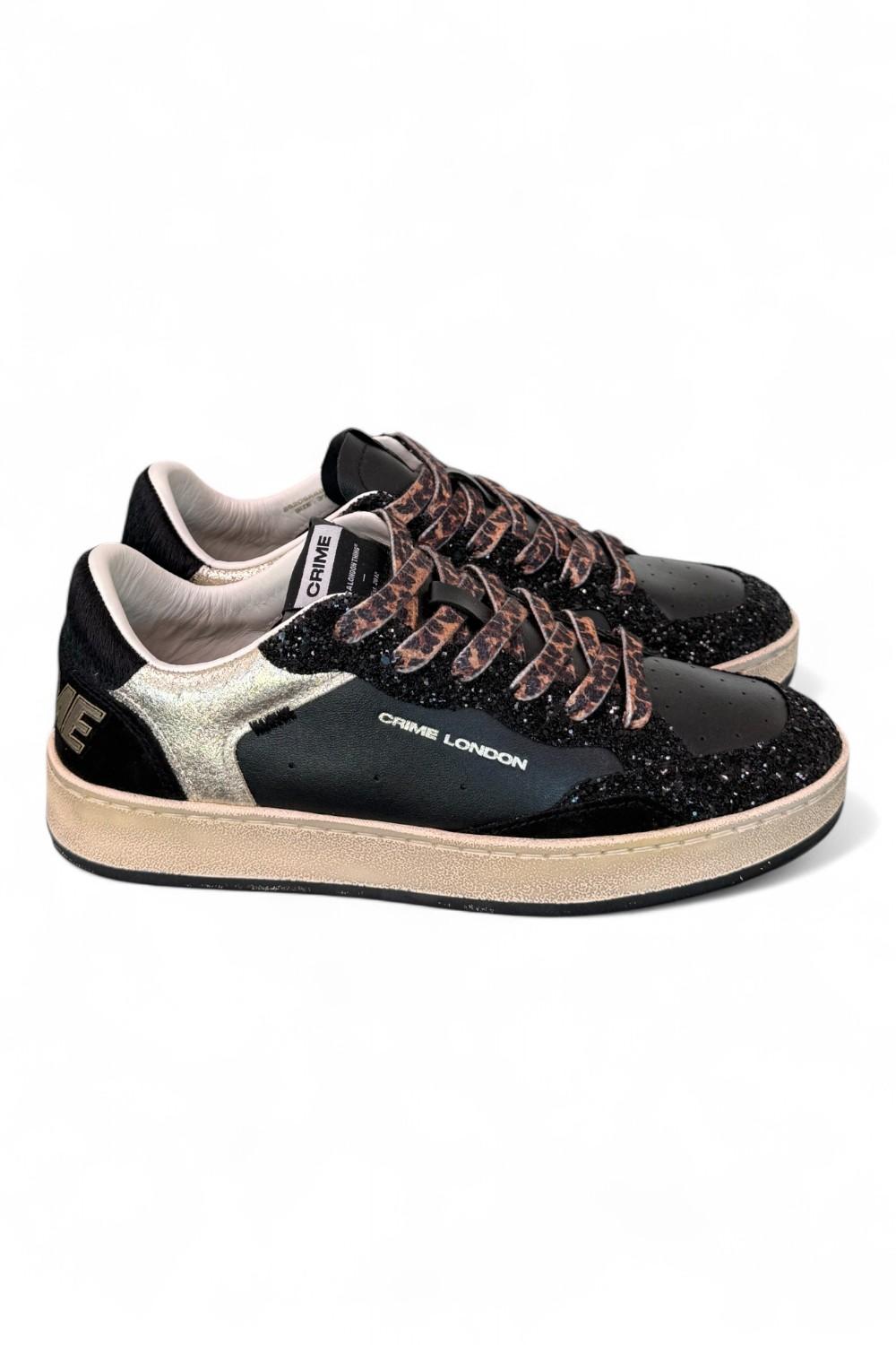 Sneaker donna Crime London Chelsea Gold Touch 