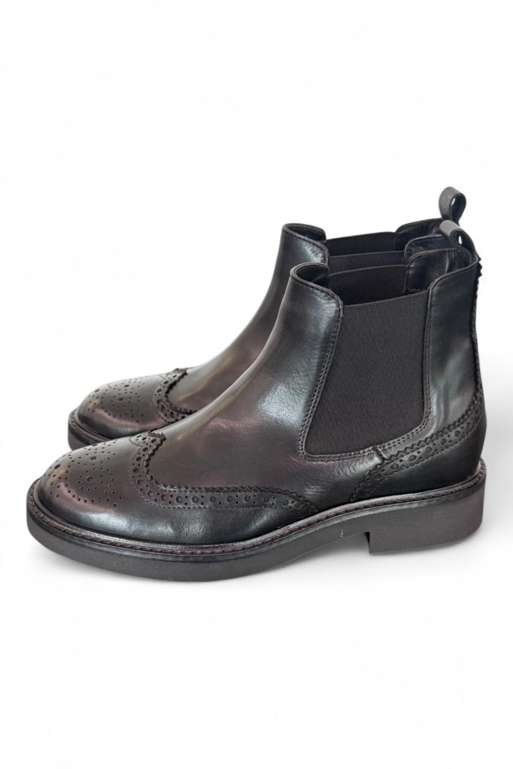 Stivaletto beatles imperiale nero Anima 