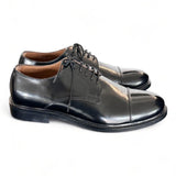 Scarpa uomo derby puntale nero Franco Fedele 