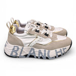 Sneaker donna Voile Blanche Club 105 bianca oro 1N03 