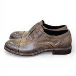 Scarpa no-laces pelle testa di moro Pawelks <BR/> 