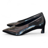 Decolté in naplak nero Bianca Di<BR/> 