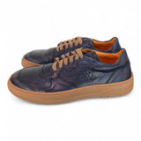 Sneaker pelle blu F.lli Rennella 