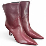 Stivaletto pelle bordeaux Isabelle Paris<BR/> 