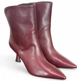Stivaletto pelle bordeaux Isabelle Paris<BR/> 