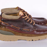 Polacco barca artigianale marrone Satorisan Earth Boot Premium 