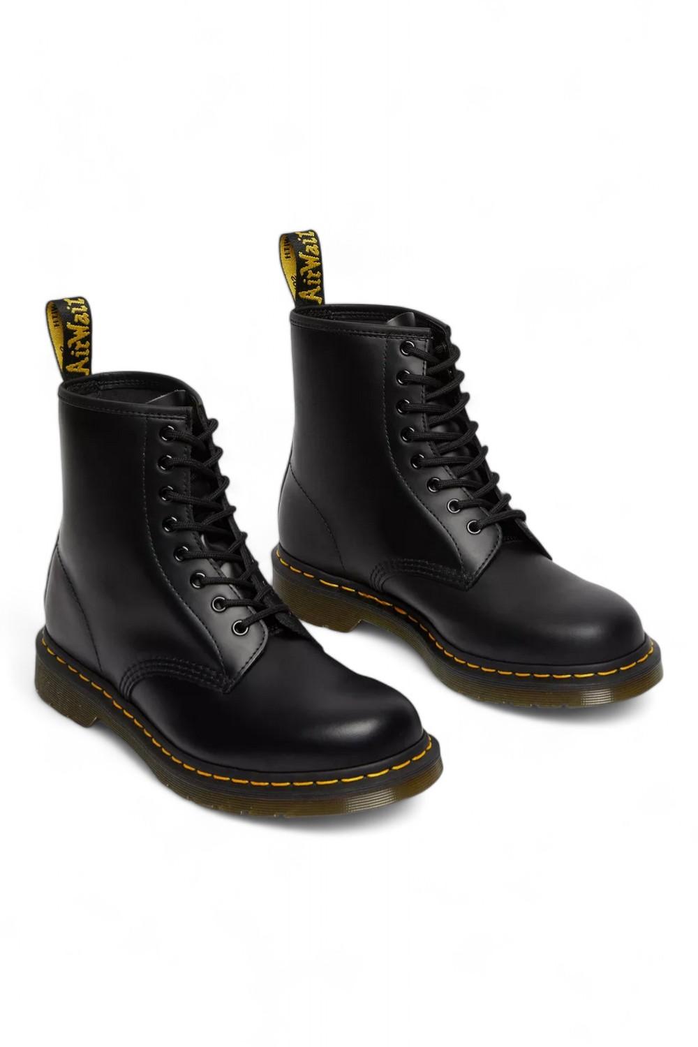 Anfibio 8 fori 1460 smooth nero Dr Martens<BR/> 