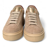 Sneaker donna suede beige Janet & Janet 