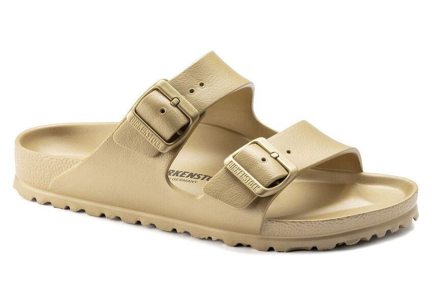 Ciabatta Arizona gomma gold donna Birkenstock 129443 