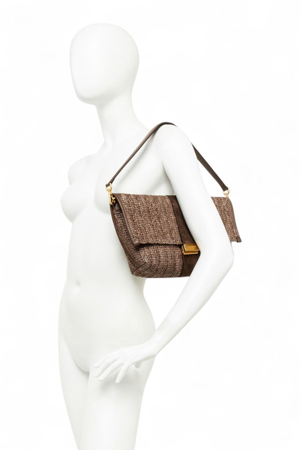 Sacca Marigold spinato choco Gianni Chiarini<BR/> 