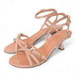 Sandalo mignon vernice nude T50 Isabelle Paris<BR/> 