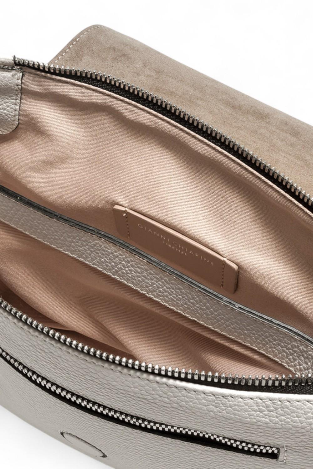 Borsa Three pelle marble Gianni Chiarini<BR/> 