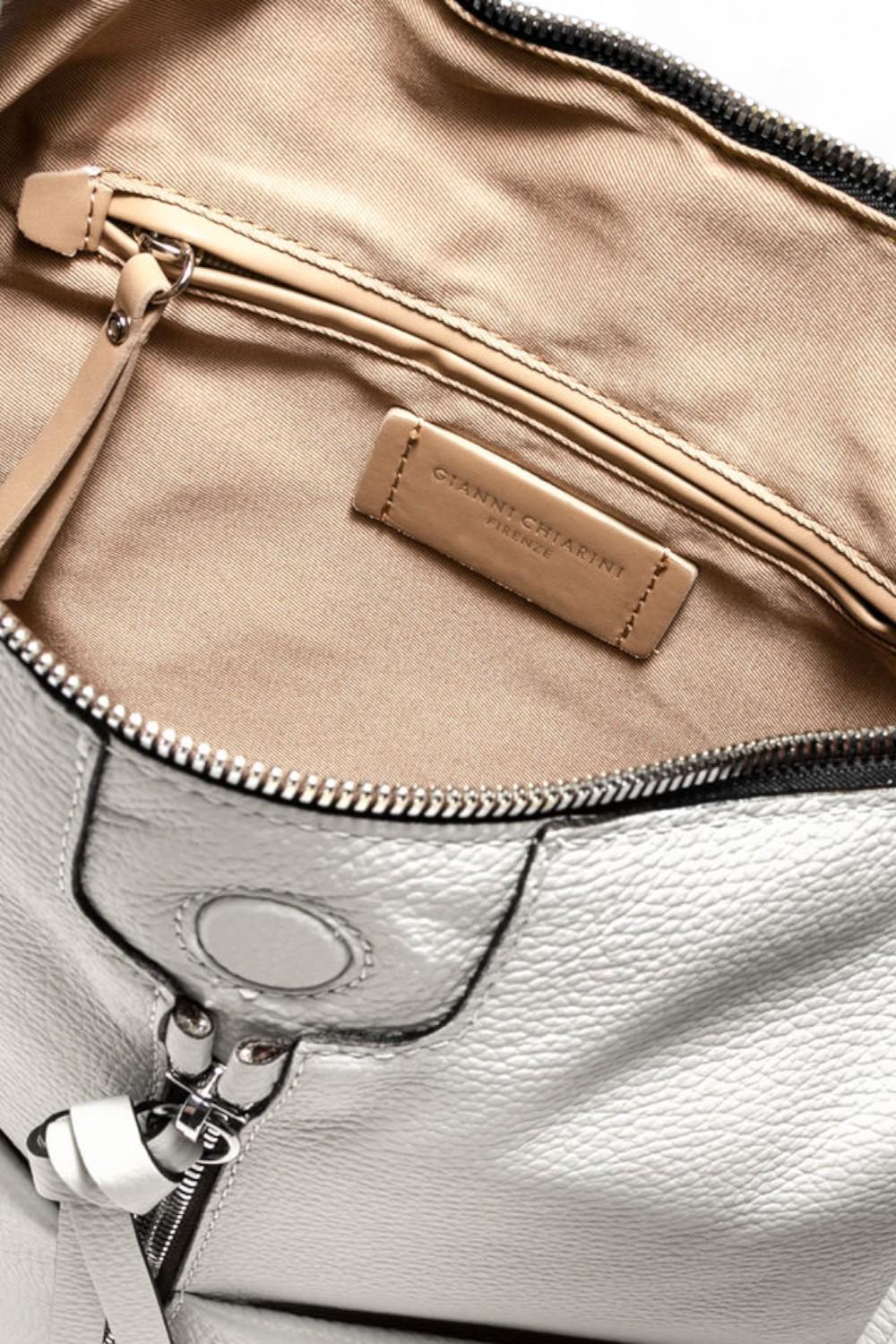 Zaino Giada pelle marble Gianni Chiarini<BR/> 