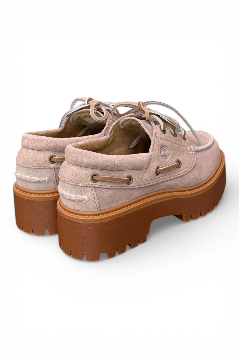 Allacciato Barca STONE STREET BOAT  light purple Timberland 