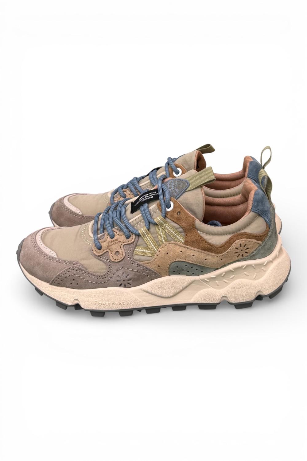 Sneaker donna Yamano 3 1D53 grey beige Flower Mountain 
