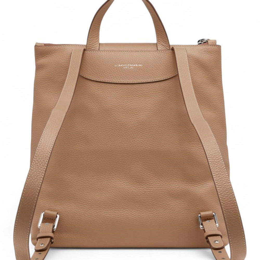 Zaino Giada pelle clay Gianni Chiarini<BR/> 