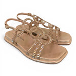 Sandalo cerchi strass oro Alma en Pena<BR/> 