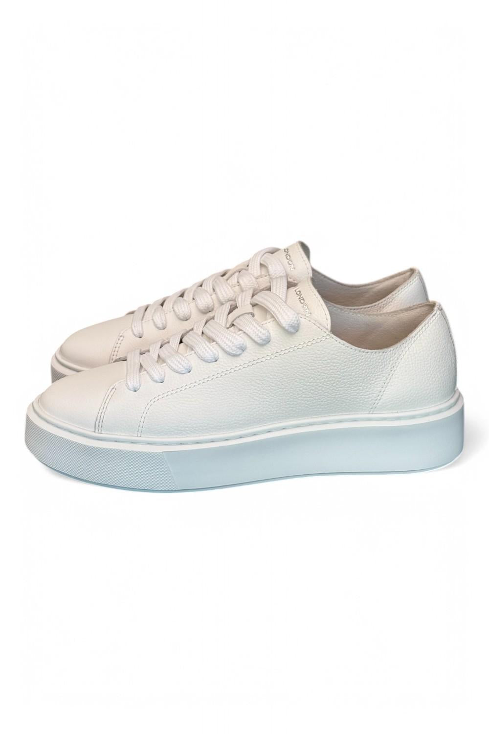 Sneaker donna RAW CUT ALL WHITE Crime bianca 
