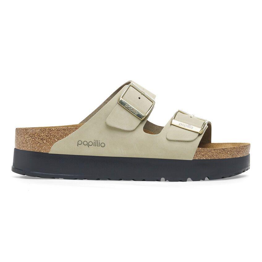 Ciabatta Arizona Papillio birkenstock eucalyptus nabuk leahter 