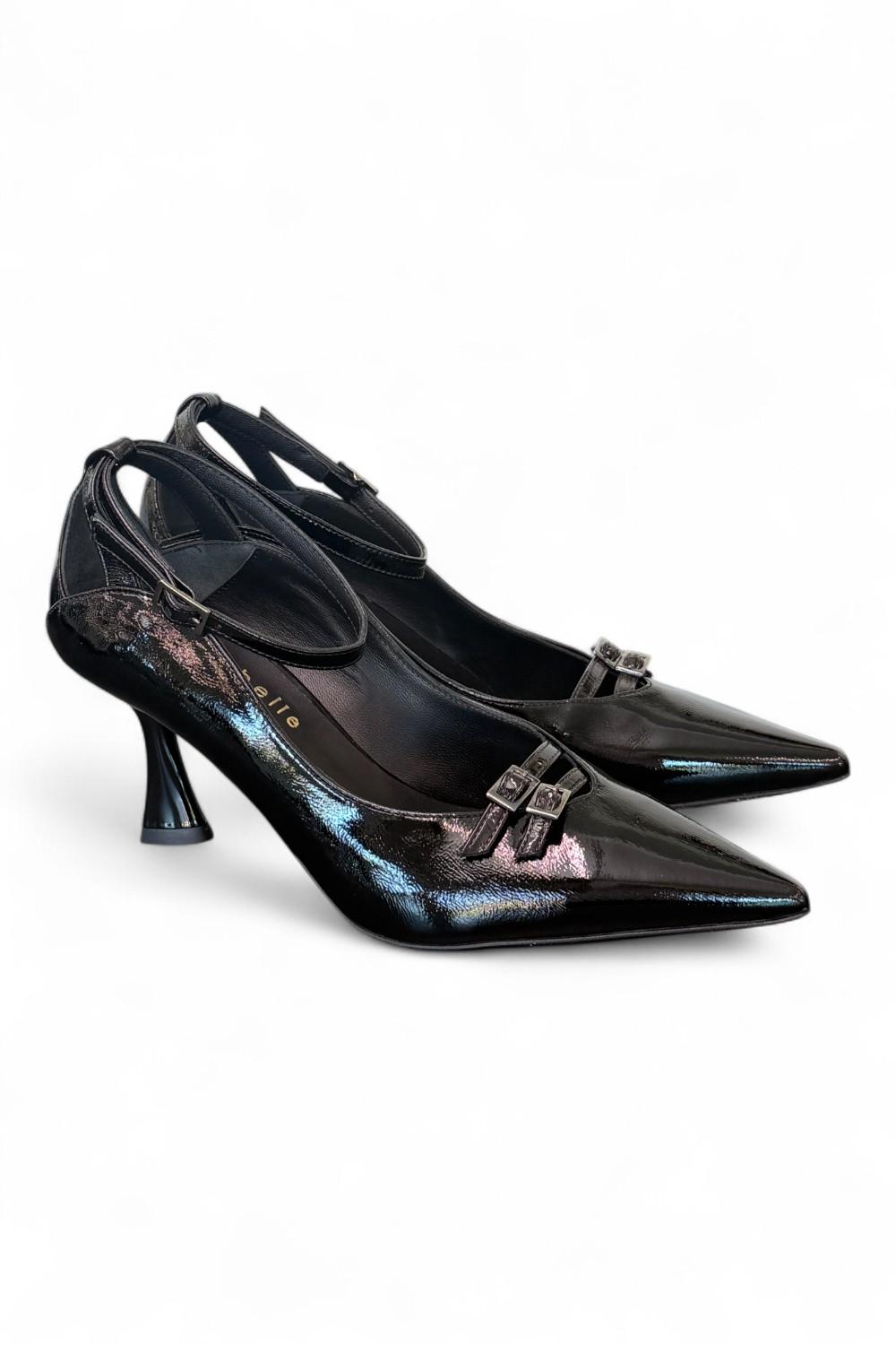 Decolté vernice nera Isabelle Paris<BR/> 