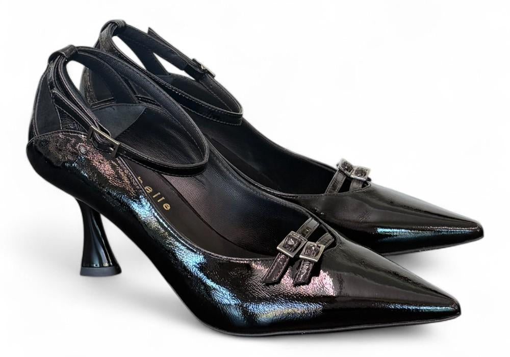Decolté vernice nera Isabelle Paris<BR/> 