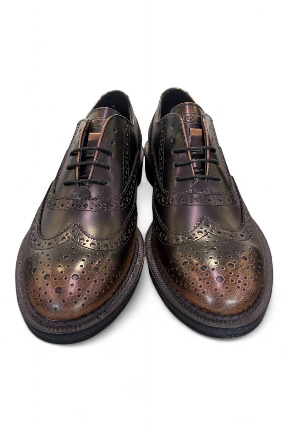 Scarpa allacciata imperiale brush tortora Frau<BR/> 